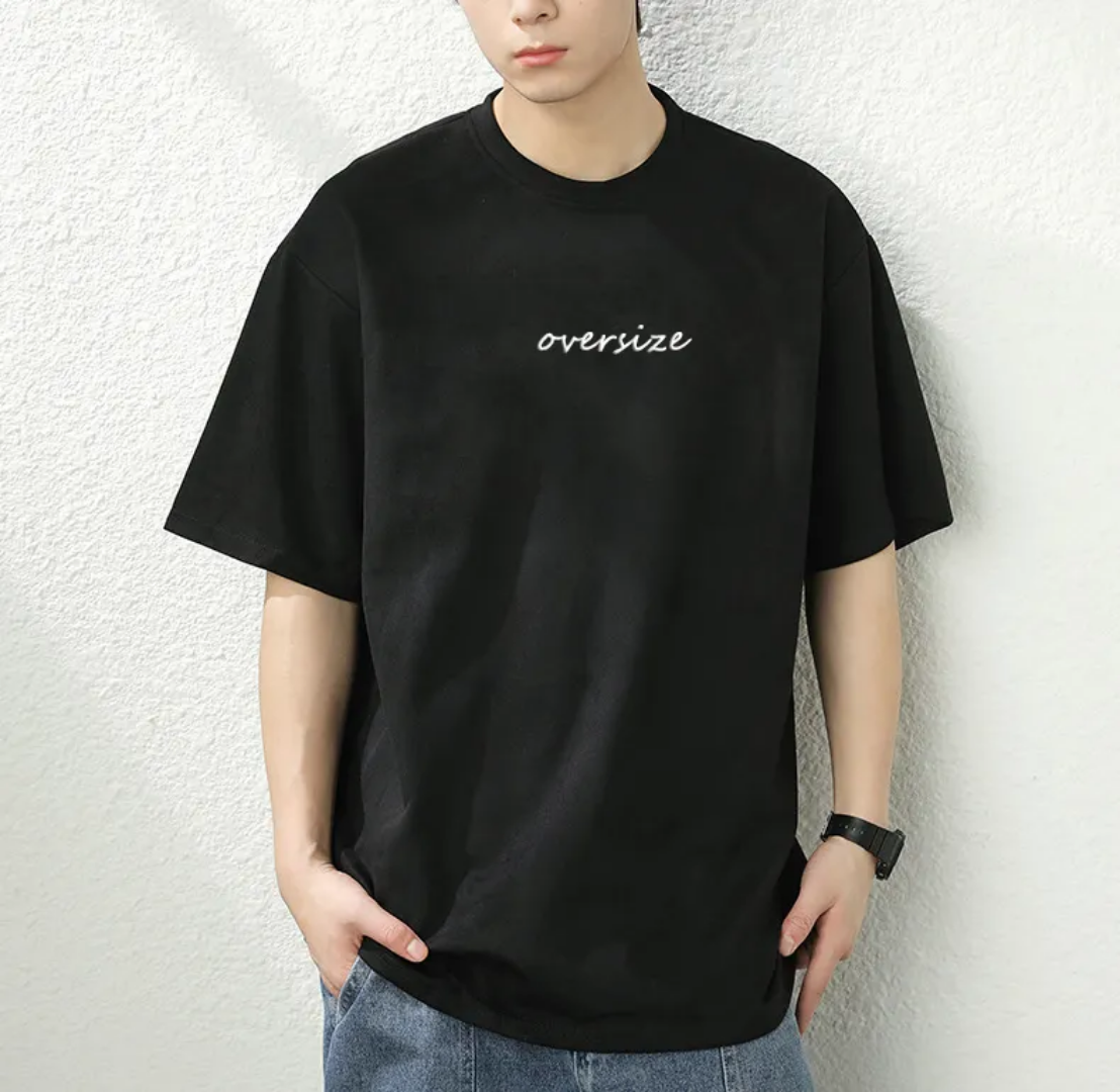 Men’s Oversized Blank T-Shirt | Custom Logo OEM Private Label Manufacturer.