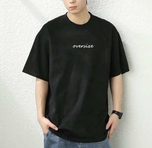 Men’s Oversized Blank T-Shirt | Custom Logo OEM Private Label Manufacturer.