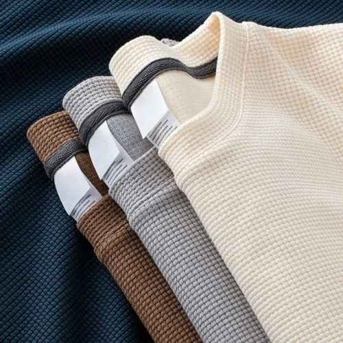 Waffle Knit T-Shirt | Premium Textured Fabric OEM Private Label