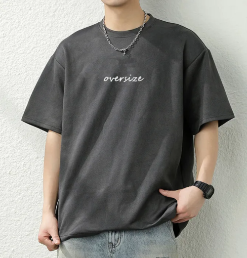 Men’s Oversized Blank T-Shirt | Custom Logo OEM Private Label Manufacturer.