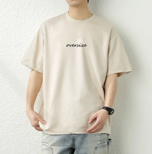 Men’s Oversized Blank T-Shirt | Custom Logo OEM Private Label Manufacturer.
