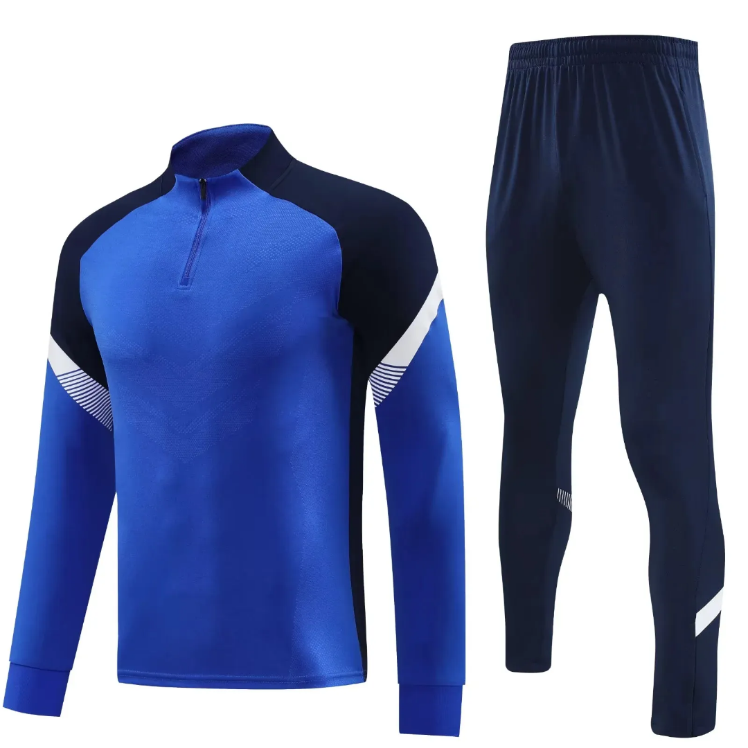 Full Sleeve Soccer Training Kit | OEM Football Training Top & Pants Manufacturer