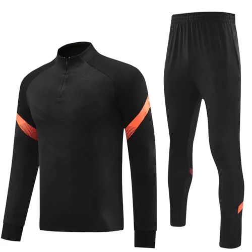 Full Sleeve Soccer Training Kit | OEM Football Training Top & Pants Manufacturer