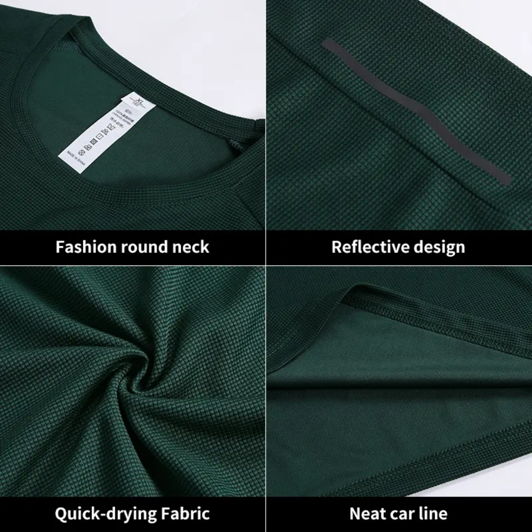 Unisex Quick Dry Gym T-Shirt | Custom Logo OEM Activewear Manufacturer