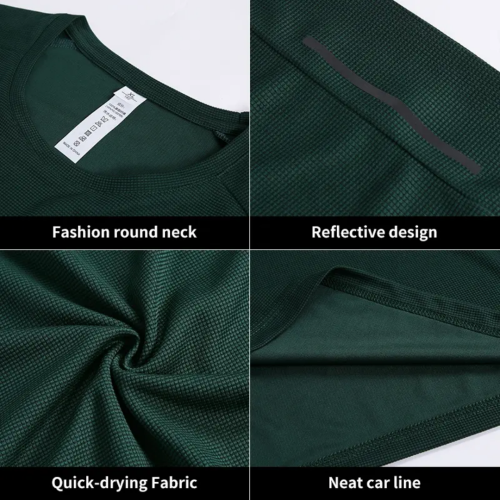 Unisex Quick Dry Gym T-Shirt | Custom Logo OEM Activewear Manufacturer