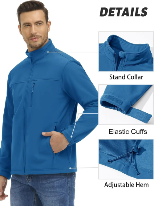 Softshell Jacket | Windproof Water Resistant OEM Private Label Manufacturer